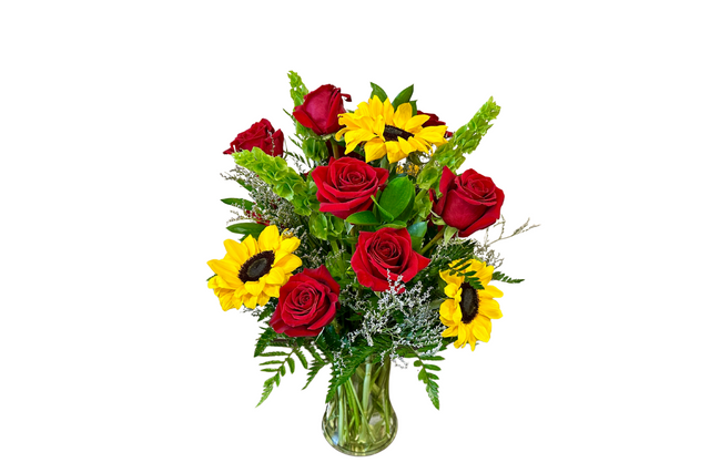 Cheyanne Rose Flower Arrangement Denton Florist Texas