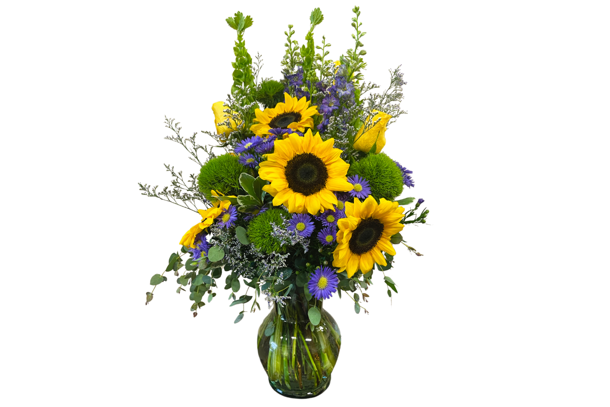 Sunny Daze Premium Flower Arrangement Denton TX