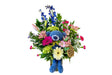 Blue Teddy Bear Arrangement Denton Florist