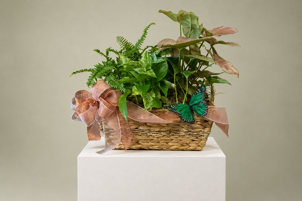 Butterfly Garden Basket in Denton, TX