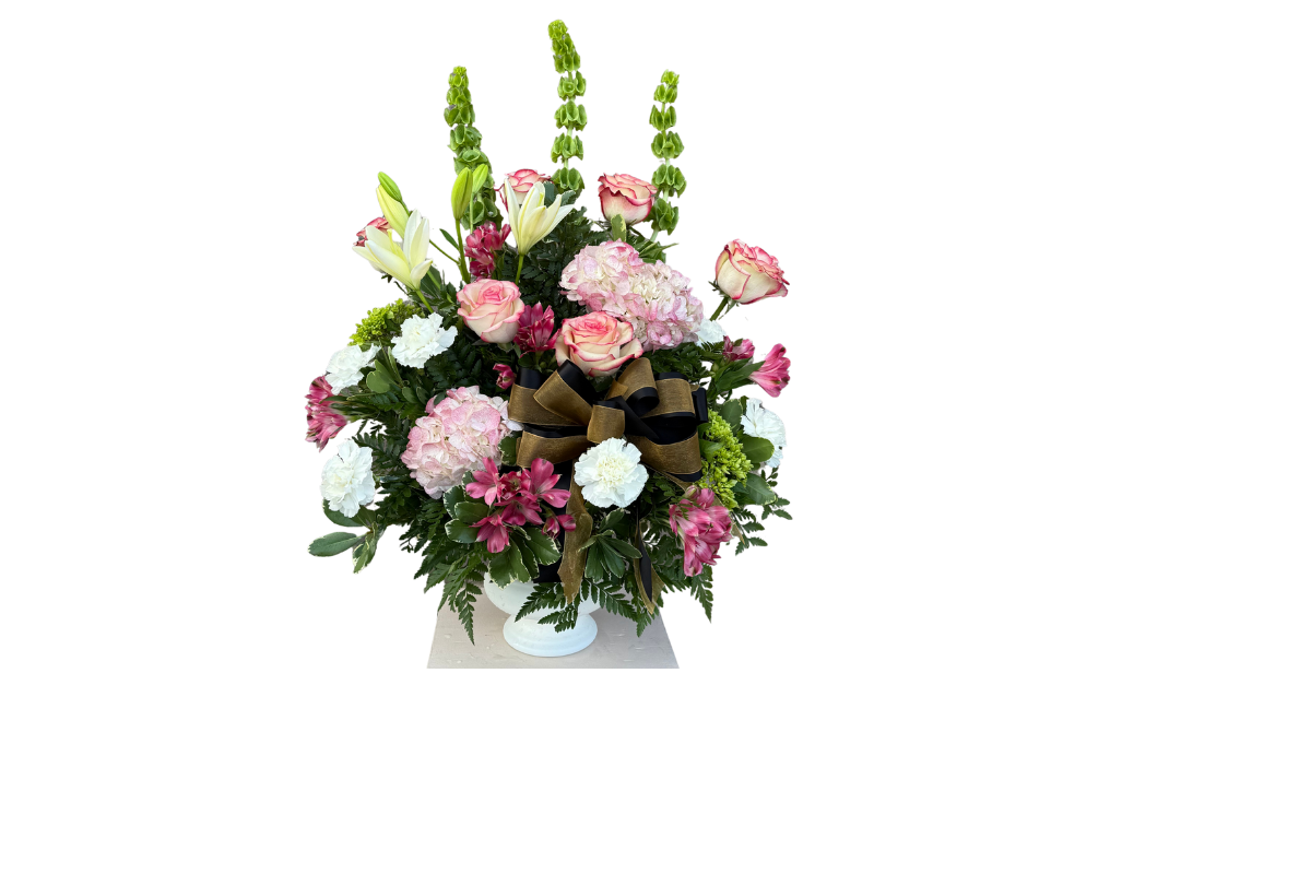 Feminine Sympathy Arrangement Denton Florist 