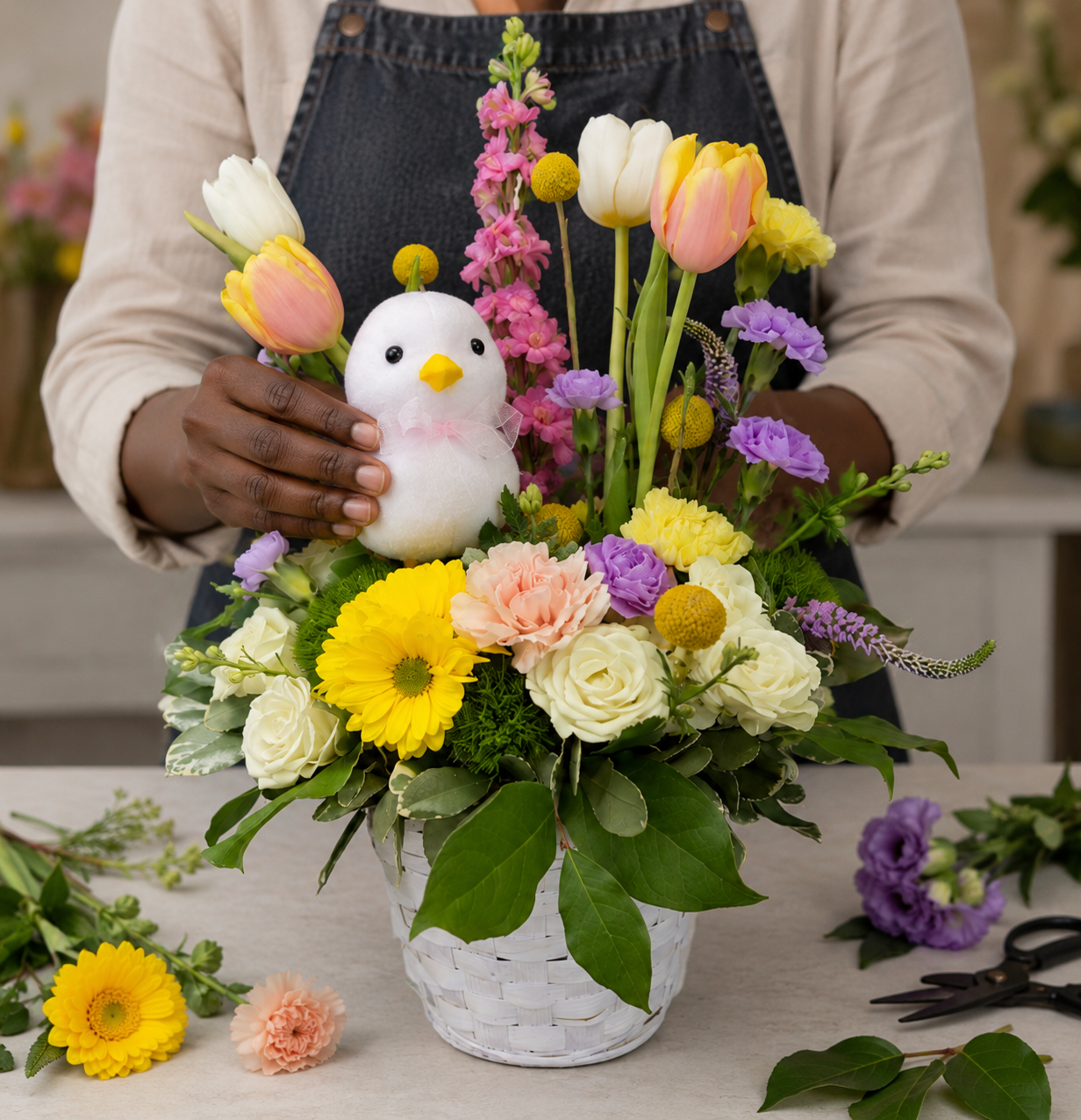 Denton Texas Spring Floral Workshop