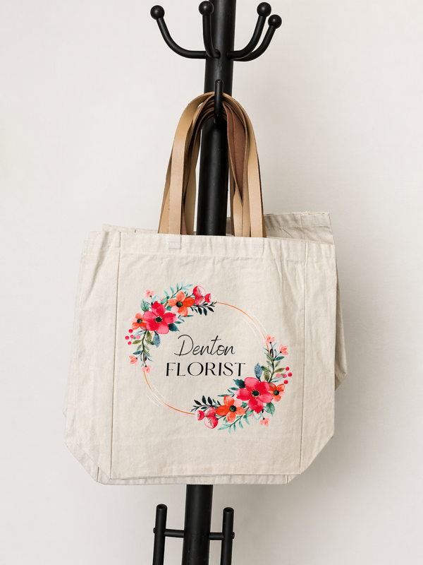 Floral Tote Bag