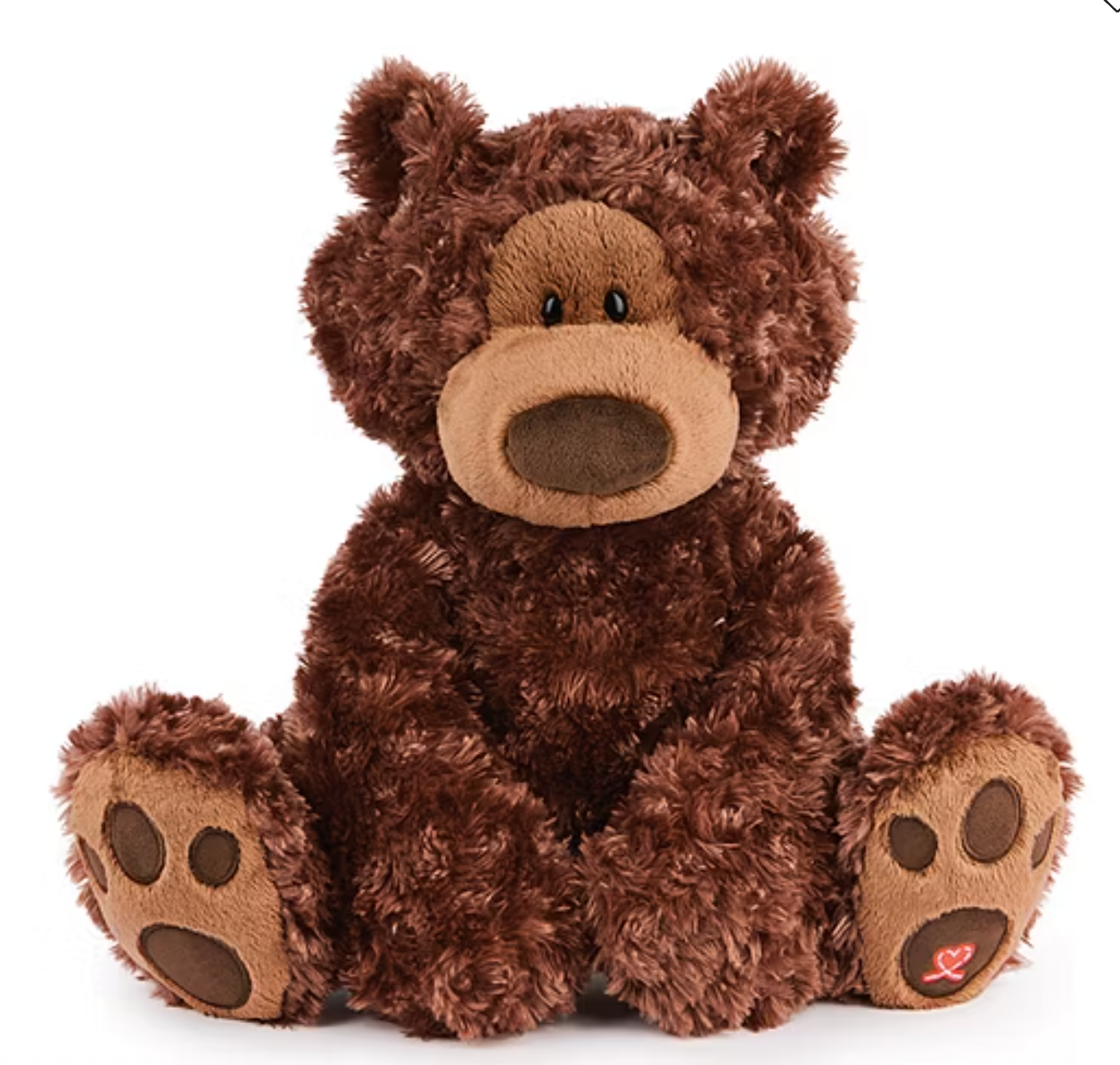 Gund, Philbin Chocolate Bear 18