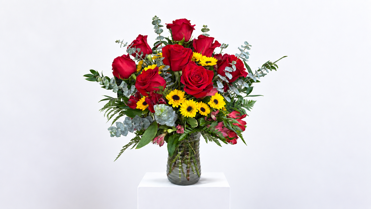 One Dozen Red Roses Denton Texas