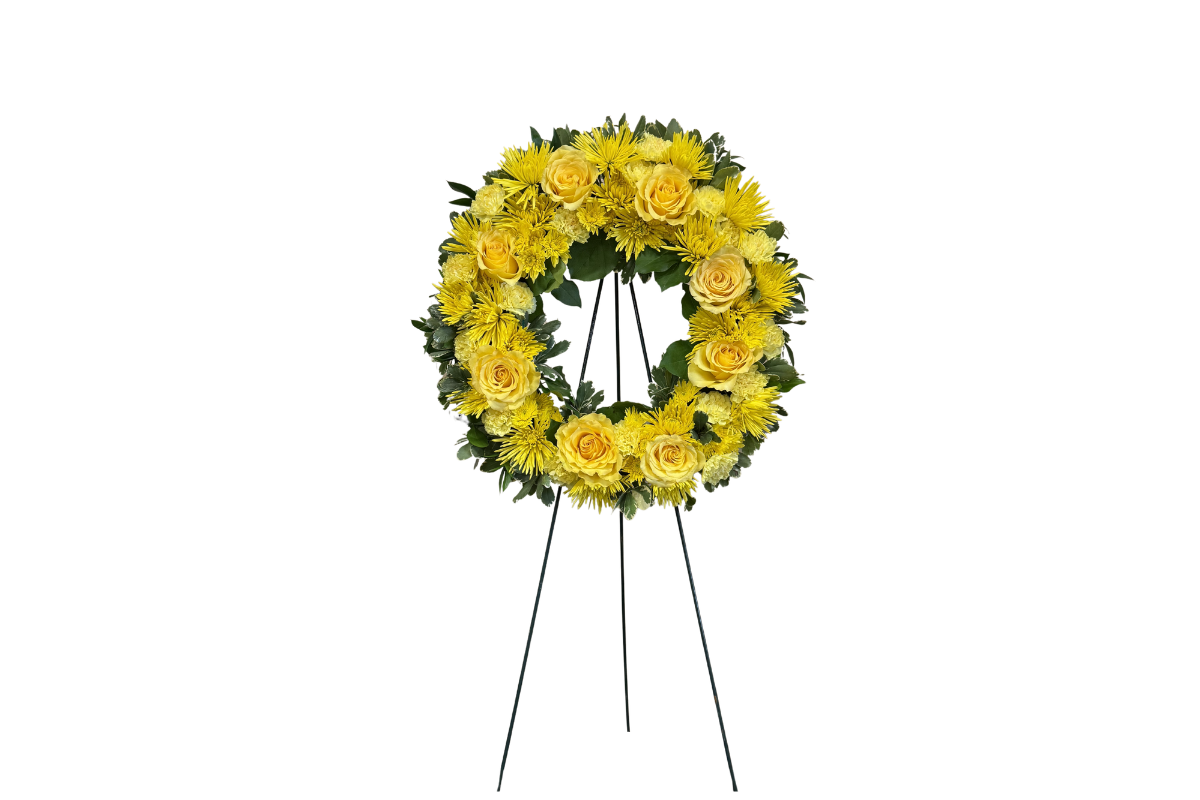 Denton Texas Sunlit Horizon Sympathy Wreath 