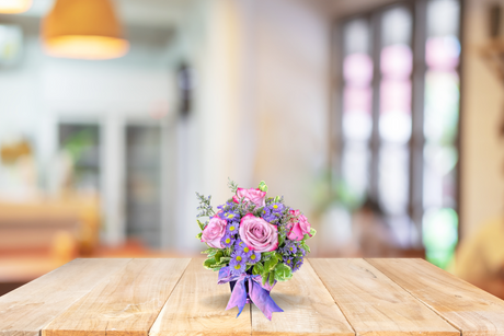 Lavender Rose Flower Arrangement Denton TX Local Delivery