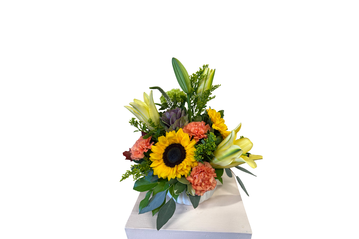 Pretty Pumpkin Arrangement