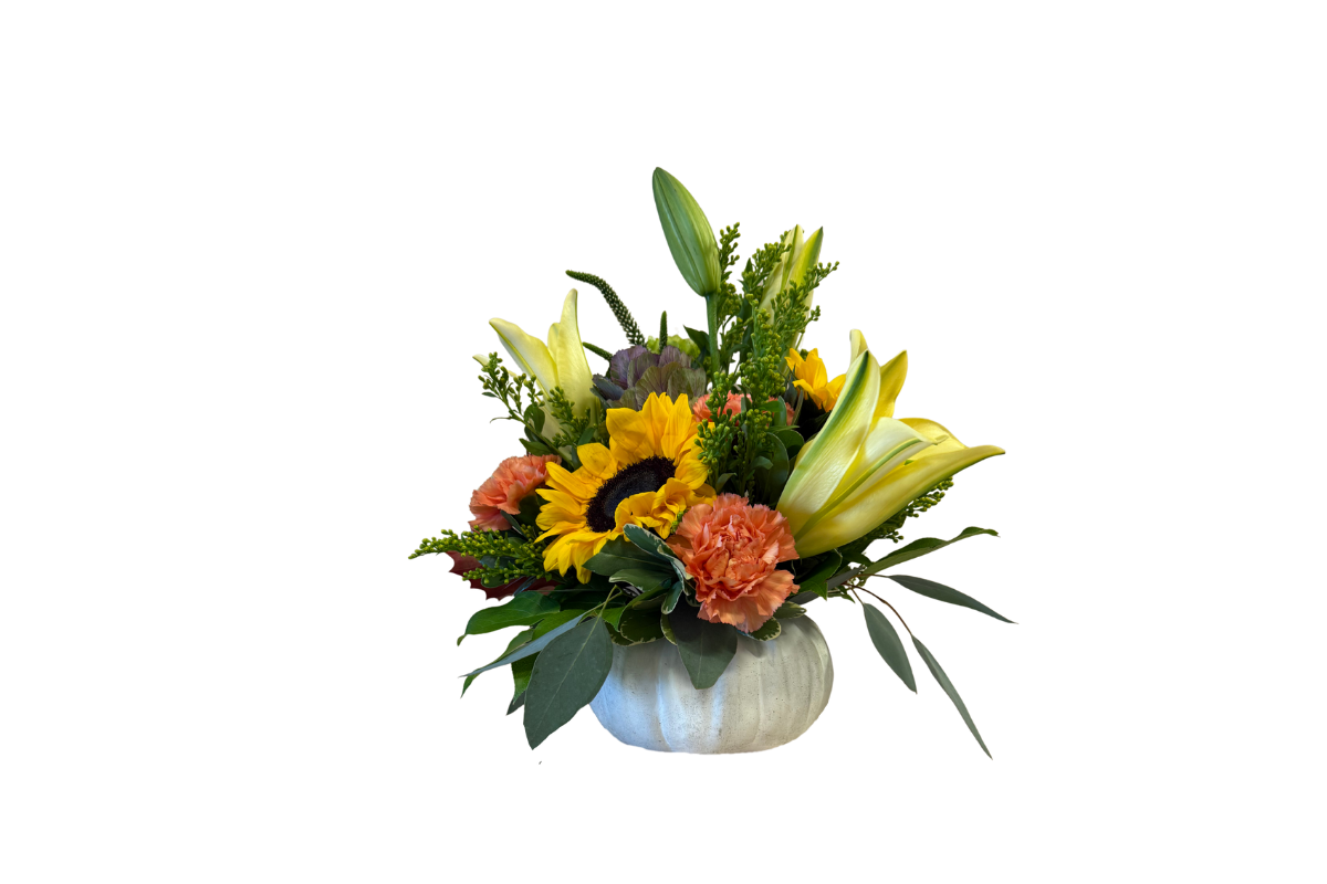 Pretty Pumpkin Arrangement